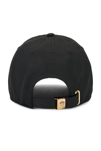 Versace Medusa Patch Baseball Cap In Black