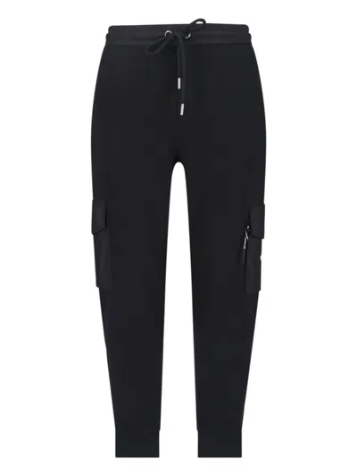 Moncler Casual Trousers Adjustable Fit In Black