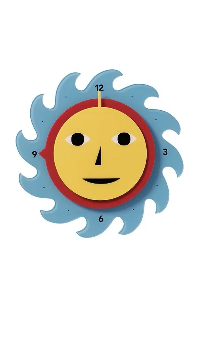 EVERYBODY CLOCK Â€“ BLUE  RED & YELLOW. Å°ºÇ � ALL.