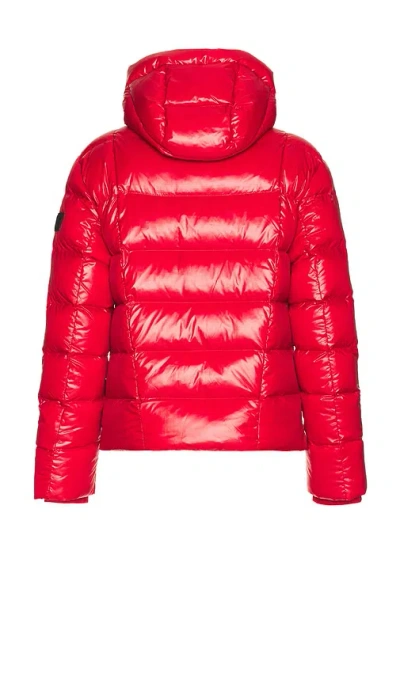 Mackage Victor Puffer Jacket In Red