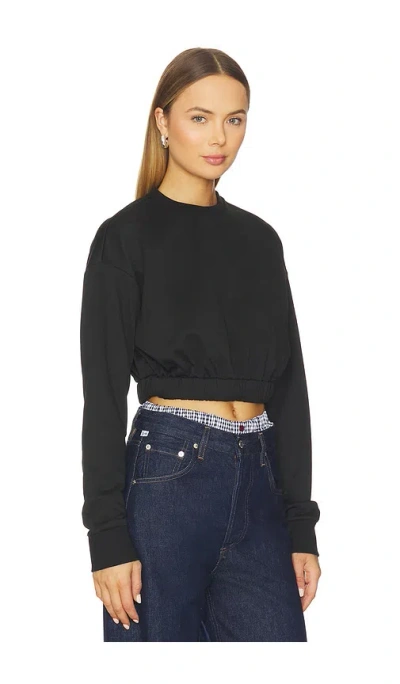 Superdown Tammie 맨투맨셔츠 In Black