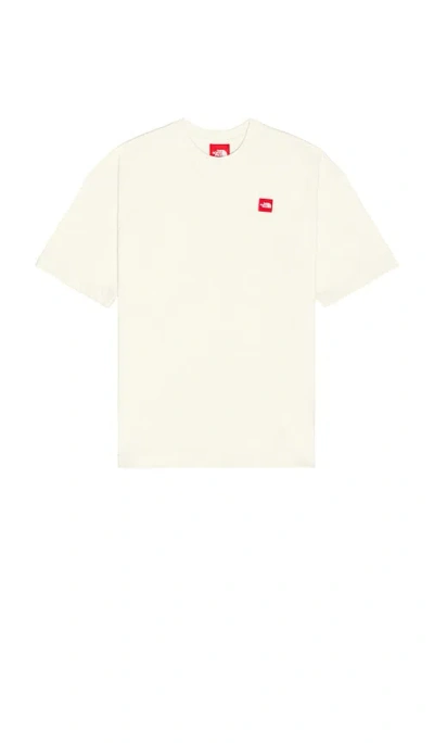 The North Face Red Box Tee In White