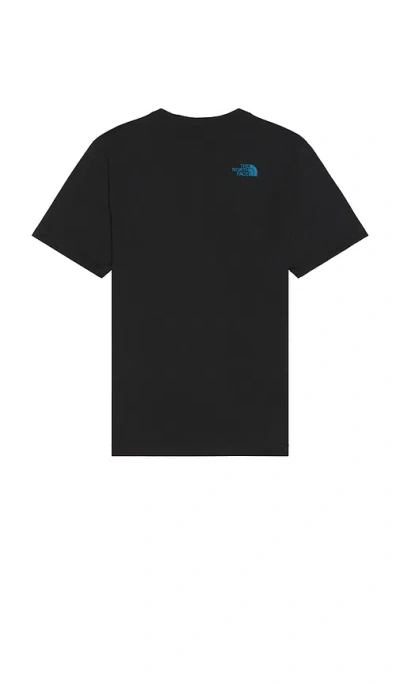 The North Face Evolution Regenerative Ink Half Dome Tee In Black