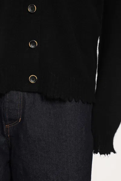 Uma Wang Over Cardigan In Black