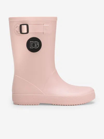 Dolce & Gabbana Rain Boots In Pattern