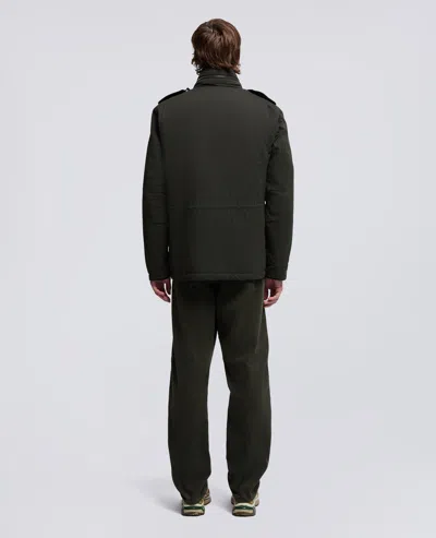 Aspesi Mini Field Jacket Cot In Tela Di Misto Cotone - Verdone In Green