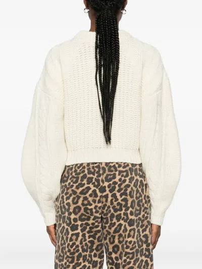 羊毛绞花针织毛衣