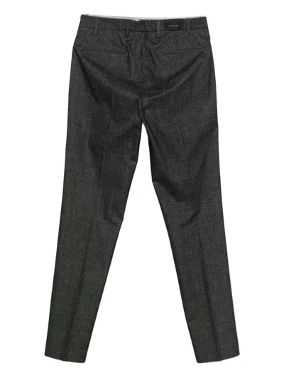 Michael Coal Belt Loop Trousers In Gray