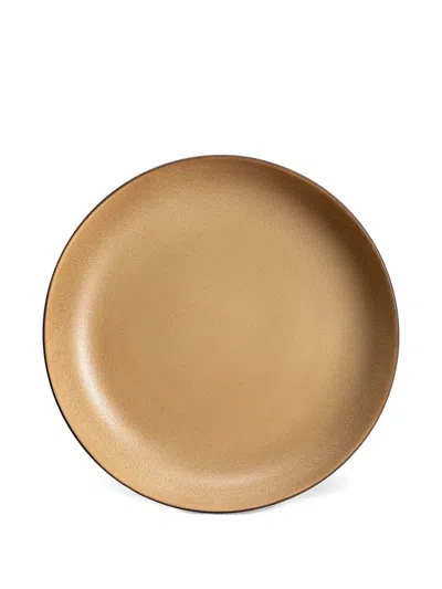 L'objet Medium Terra Coupe Bowl (30cm) In Brown