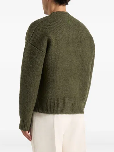 Manière De Voir Chad Sweater In Green
