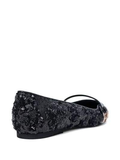 N°21 Sequin-embellished Ballet Flats In Multi