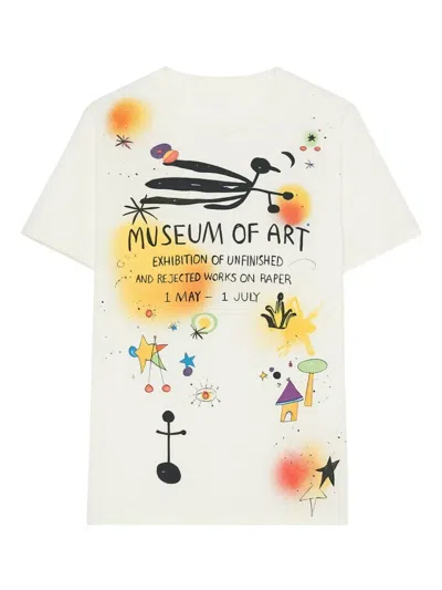 Mother The Rowdy Museum Of Art T-shirt In White