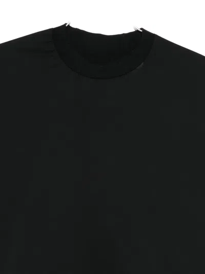 Goldwin Shirred-effect Performance T-shirt In Black