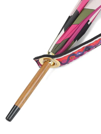 Pucci Iride-print Umbrella In Multi