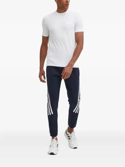 Ea7 Logo Patch T-shirt In White