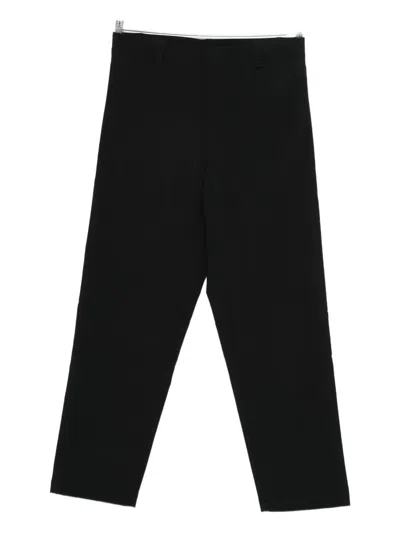 Laminar Straight-leg Trousers In Black
