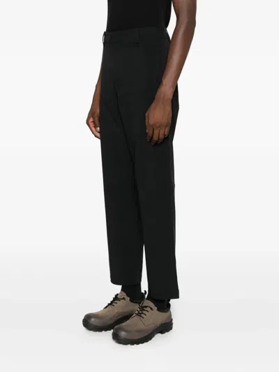 Laminar Straight-leg Trousers In Black
