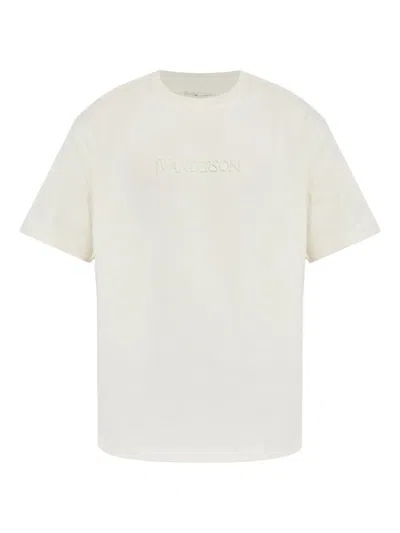 Jw Anderson T Shirts Neutral In White