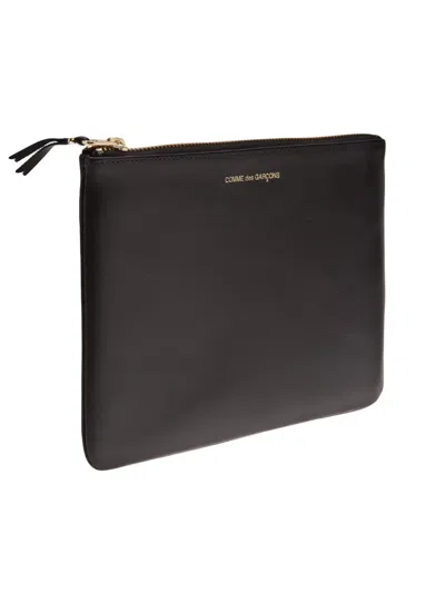Comme Des Garçons Play Large Basic Wallet In Black