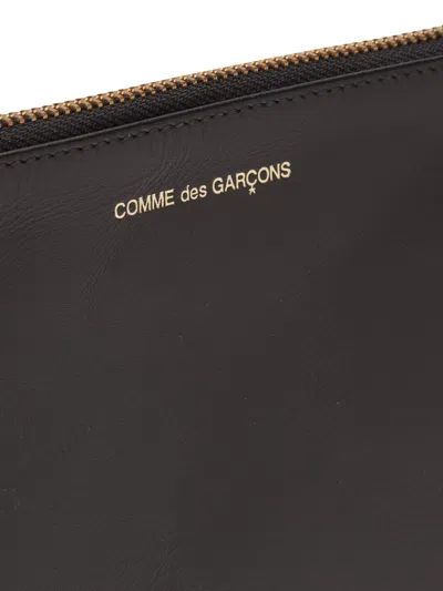 Comme Des Garçons Play Large Basic Wallet In Black