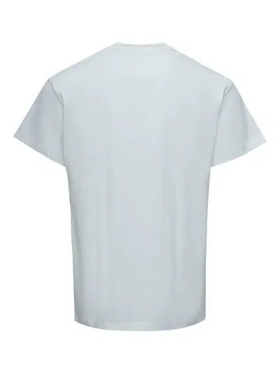 Jil Sander Logo-patch T-shirt In White