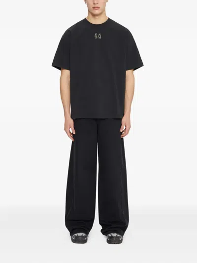 44 Label Group T-shirt 44 Black/smoke Grey In Black