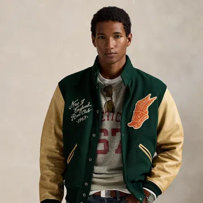 Ralph Lauren Varsity-inspired Jacket In Multi