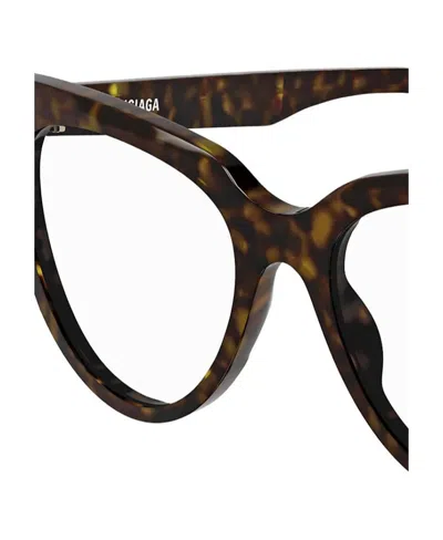 Balenciaga Eyewear Cat-eye Frame Glasses In Black