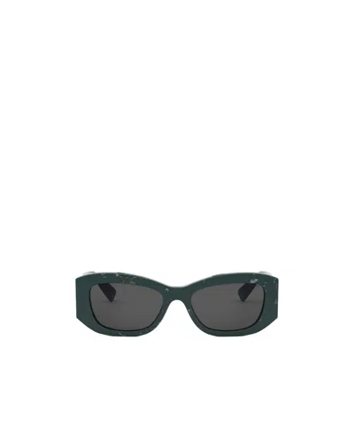 Bvlgari Bulgari Geometric Frame Sunglasses In Black