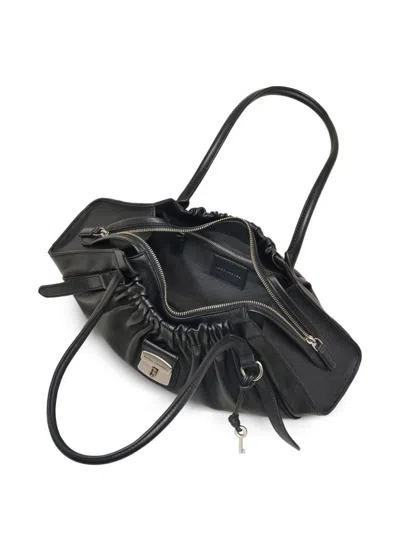 Marc Jacobs The Cristina Small Satchel Black Handbag In Black