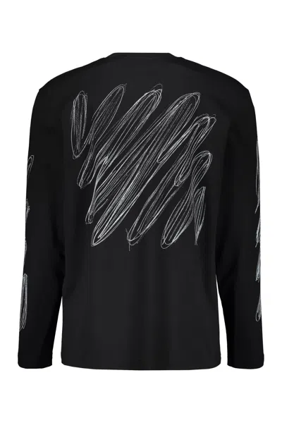 Off-white Sweater Men In Black