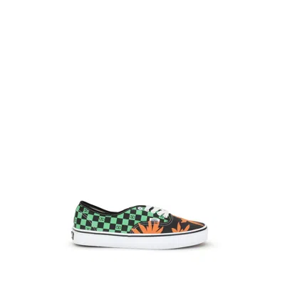Valentino X Vans Men's Tess St Vlogo Tropical Canvas Low-top Sneakers In Multi