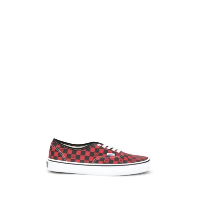 Valentino X Vans Men's Tess St Vlogo Check Canvas Low-top Sneakers In Multi