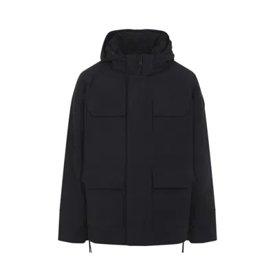 Canada Goose Maitland Padded Cotton-blend Canvas Down Parka In Black