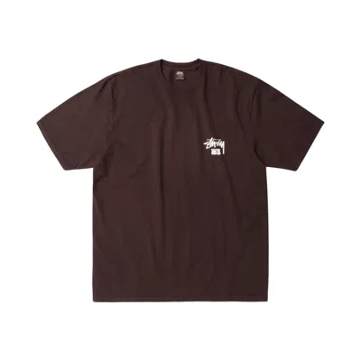 Pre-owned Stussy X Wales Bonner Ocean Song Tee 'brown' | Men's Size S