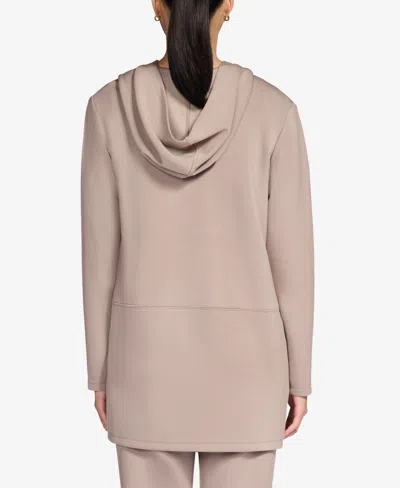 Skechers Skechluxe® Elevate Restful Hooded Cardigan In Neutral