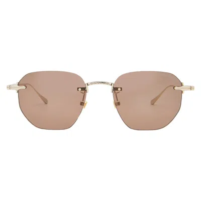 Montblanc Square-frame Sunglasses In Gray
