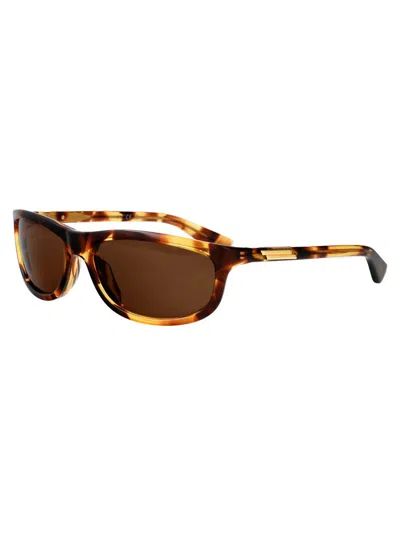 Bottega Veneta Sunglasses In Brown