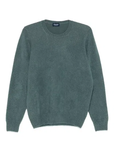 Drumohr Pullover Mit Rundhalsausschnitt In Green
