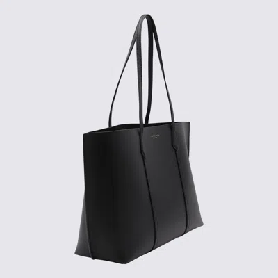 Tory Burch "perry" Shopping Bag In Black