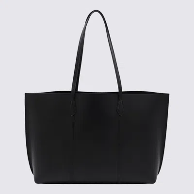 Tory Burch "perry" Shopping Bag In Black