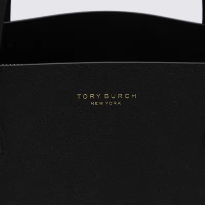 Tory Burch "perry" Shopping Bag In Black