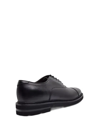 Henderson Baracco Oxford-schuhe Aus Leder In Black