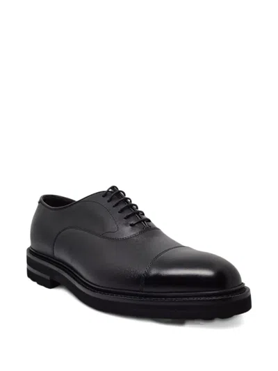 Henderson Baracco Oxford-schuhe Aus Leder In Black