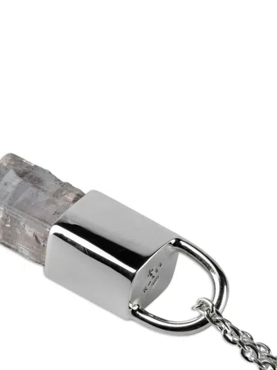 Parts Of Four Talisman Halskette Aus Edelmetallen In Gray