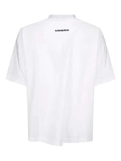 Umbro Man T-shirt White Size Xl Polyester In White