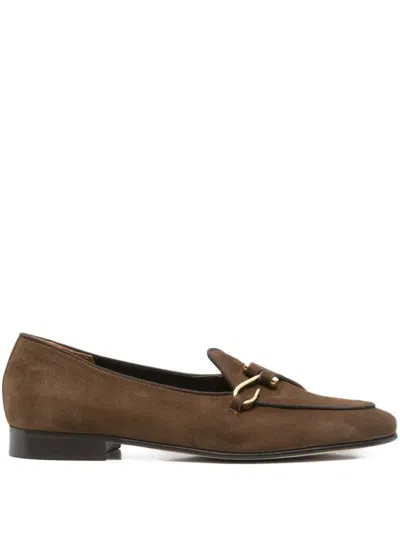 Edhen Milano Loafer Mit Metallschnalle In Brown
