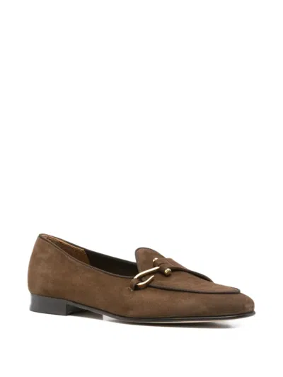 Edhen Milano Loafer Mit Metallschnalle In Brown