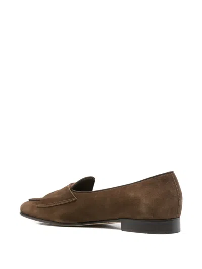 Edhen Milano Loafer Mit Metallschnalle In Brown