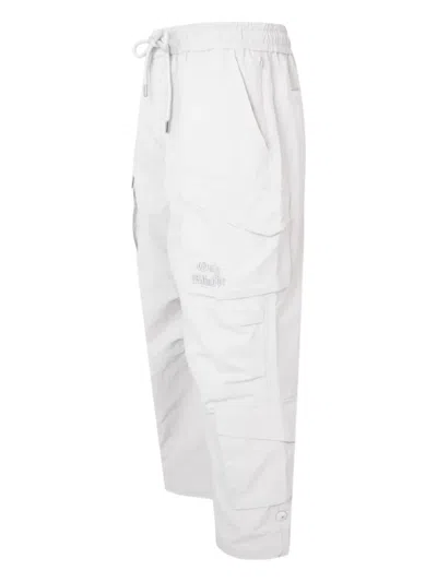 Only The Blind Utility Cargo Glacier Trousers In White